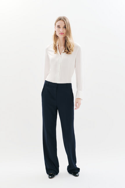 Hose Pclem marineblau damen