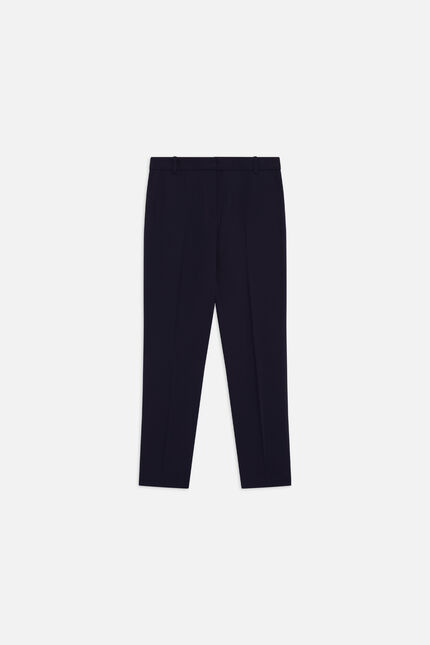 Hochgeschnittene Hose Pgust marineblau damen