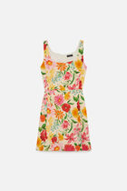 Reinita dress ecru woman