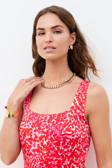 Robe Reinita2 rose fushia femme