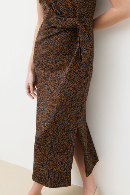 Robe Rbobbyl marron femme