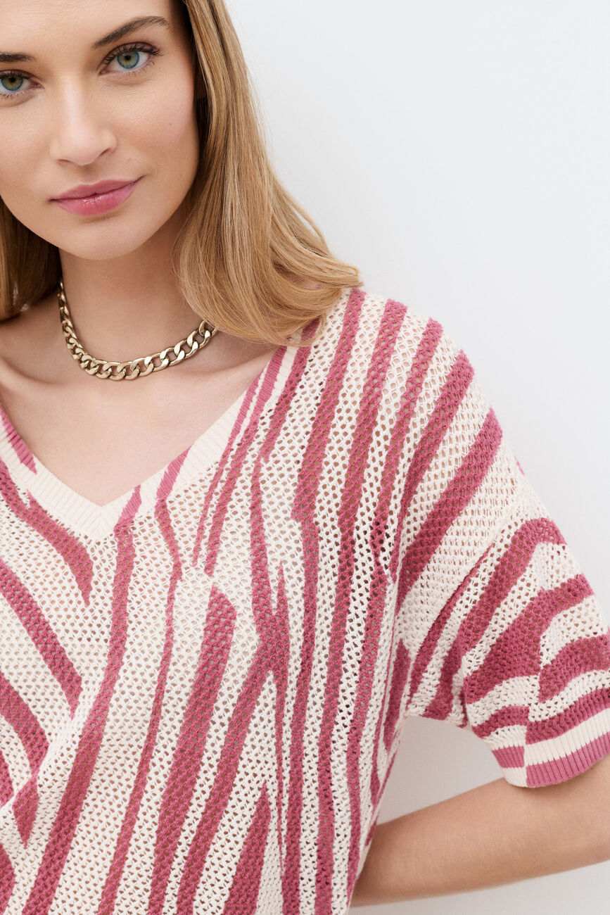 Pull Miami2 bordeaux femme