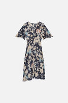 Rbelle dress navy blue woman