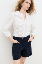 Sombrero shorts navy blue woman