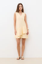 Ranabelle dress pastel yellow woman