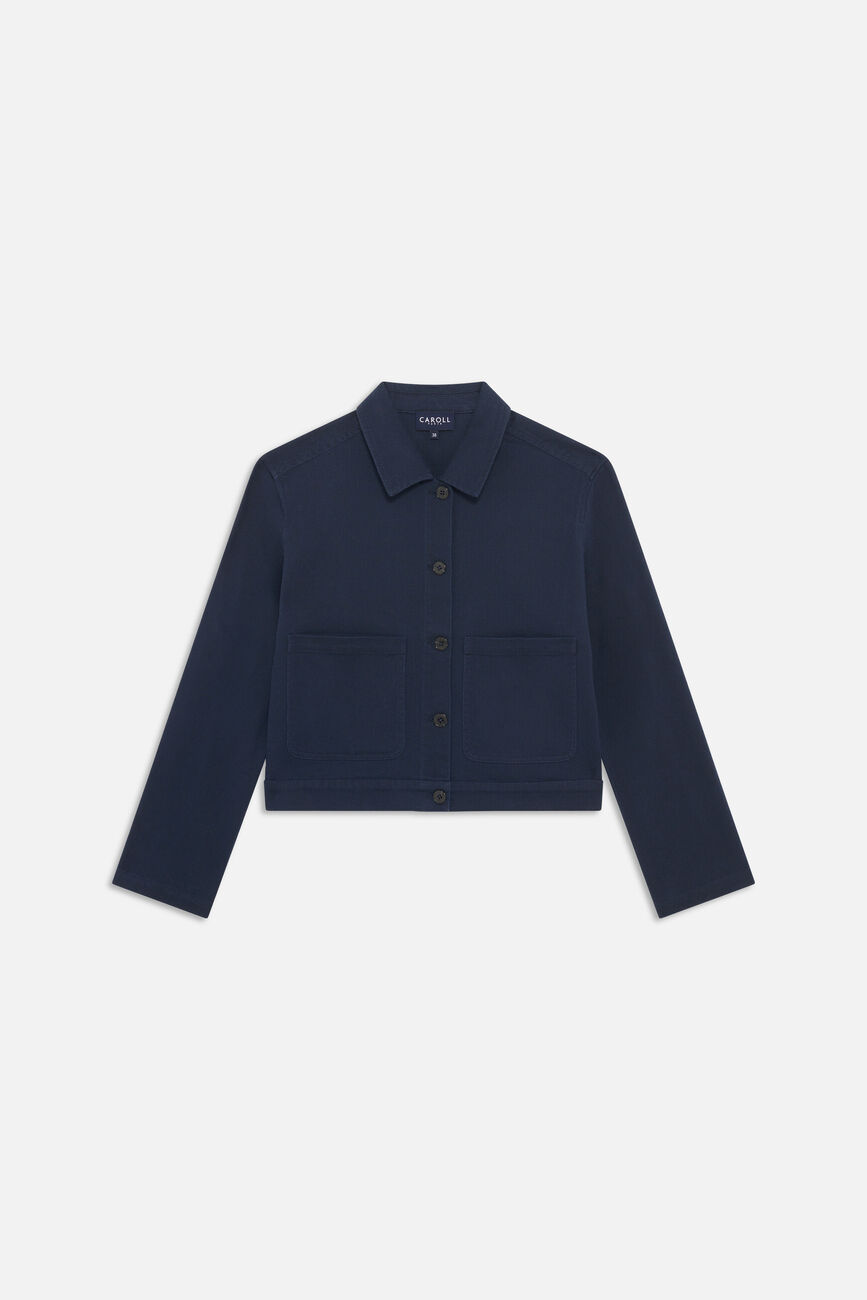 Giubbotto Vignetta blu navy donna