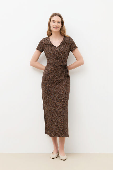 Robe Rbobbyl marron femme