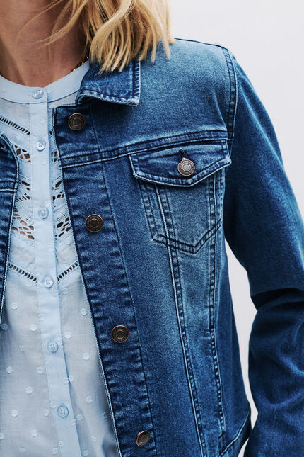Veste Vholiday denim stone femme