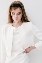 Virtuel jacket ecru woman