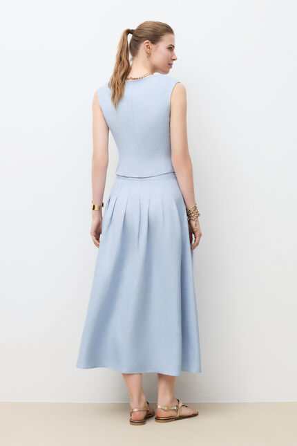 Chemise Cinda bleu clair femme
