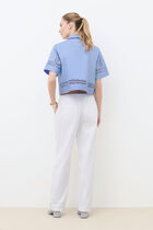 Chantilly shirt sky blue woman
