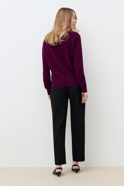 Pantalon Polygone noir femme
