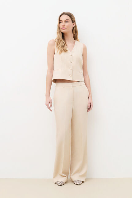 Veste Volcano Raye rose poudr&eacute;e femme