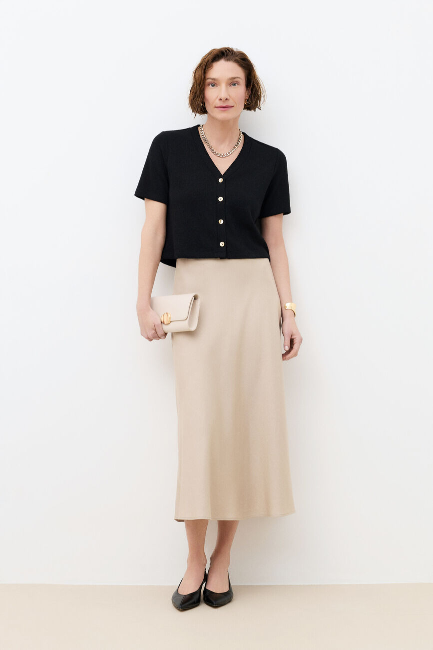 Tvacances T-shirt preto mulher
