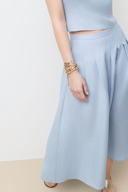 Jupe Joline bleu clair femme