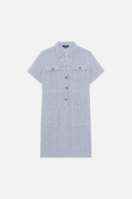 Robe laure1 denim stone femme