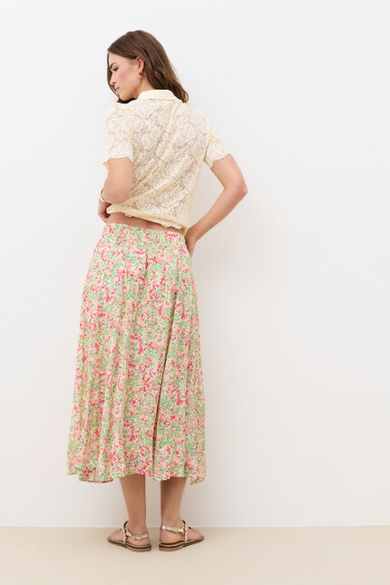 Jupe Jacinthe vert pomme femme