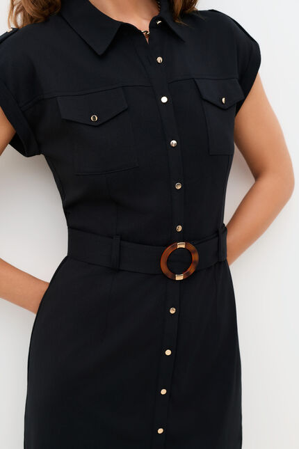 Robe Rtomy noir femme