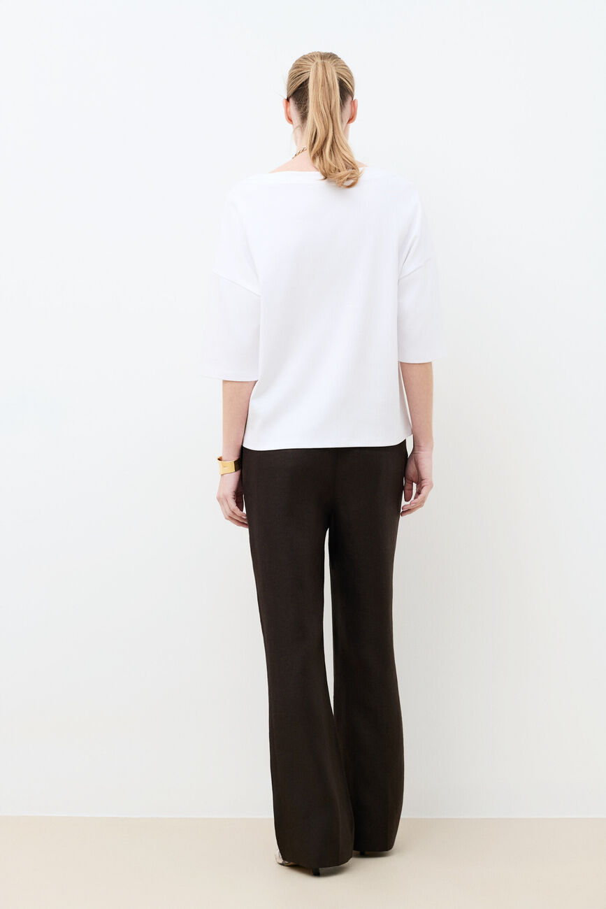 T-shirt Tcosi blanc femme
