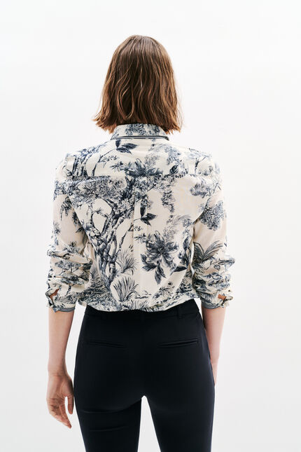 Chemise cjess bleu marine femme