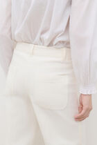 Poeme trousers ecru woman