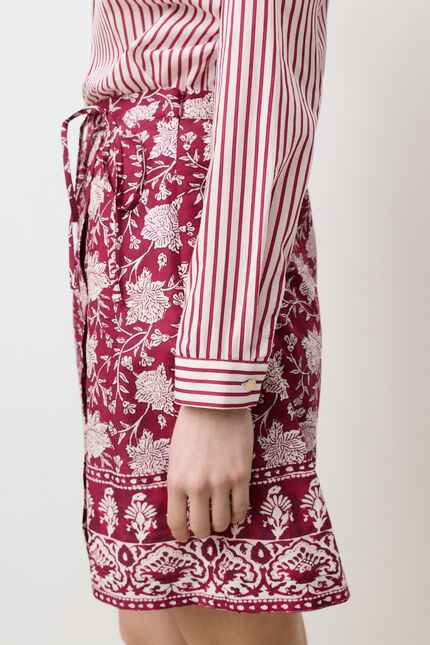 Jupe Joude3 bordeaux femme
