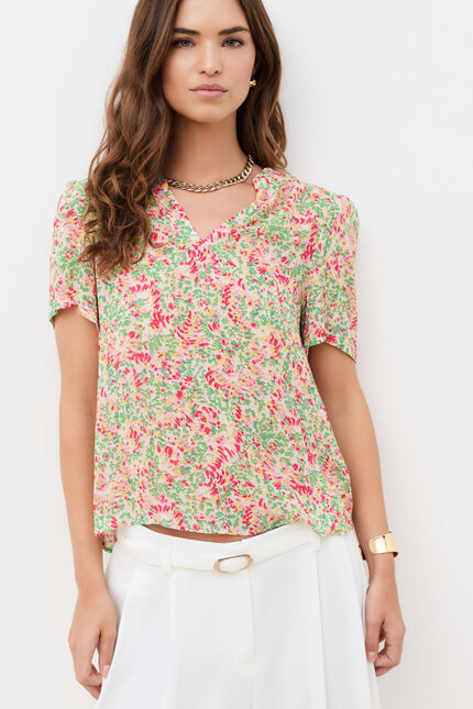Camicia Chimen verde mela donna