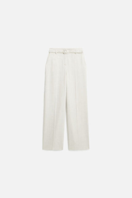 Pantalon Palmeraie Lurex sable femme