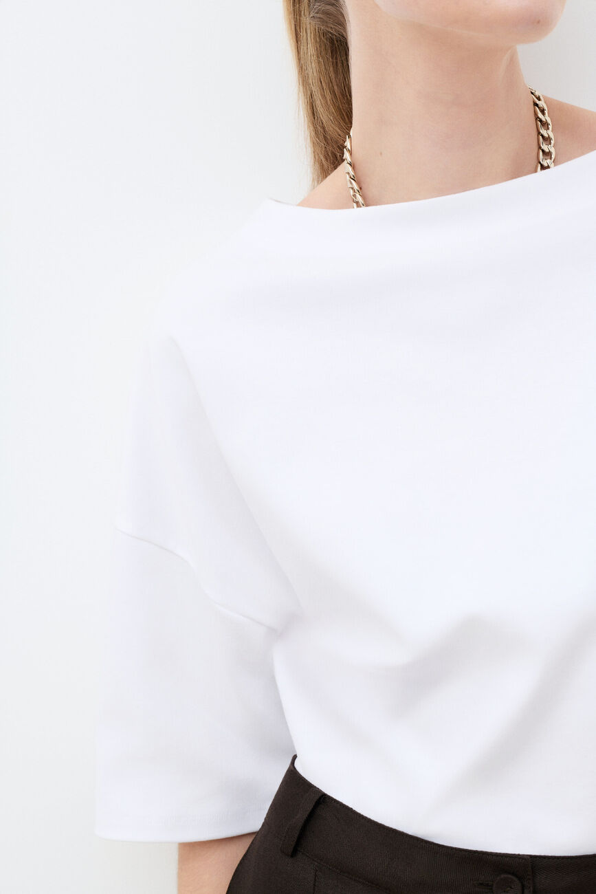T-shirt Tcosi blanc femme
