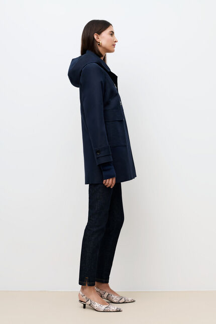 Manteau Glamour bleu marine femme