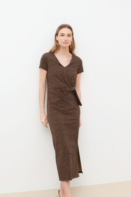 Robe Rbobbyl marron femme
