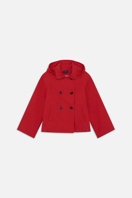 Manteau Grasiella rouge femme