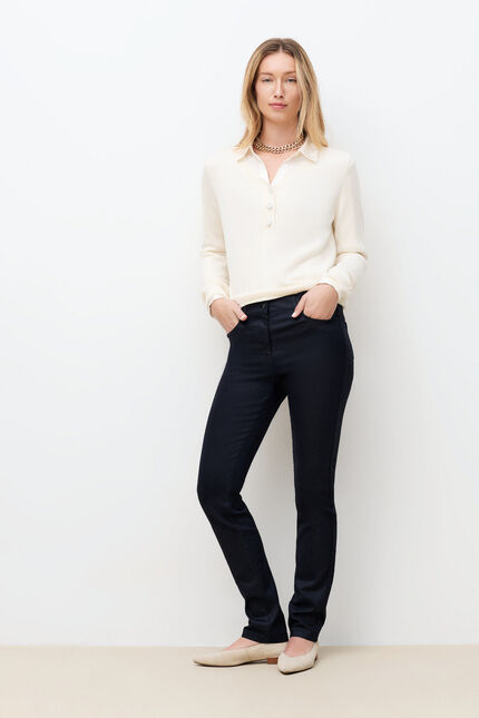 Pull Mbettina ecru femme