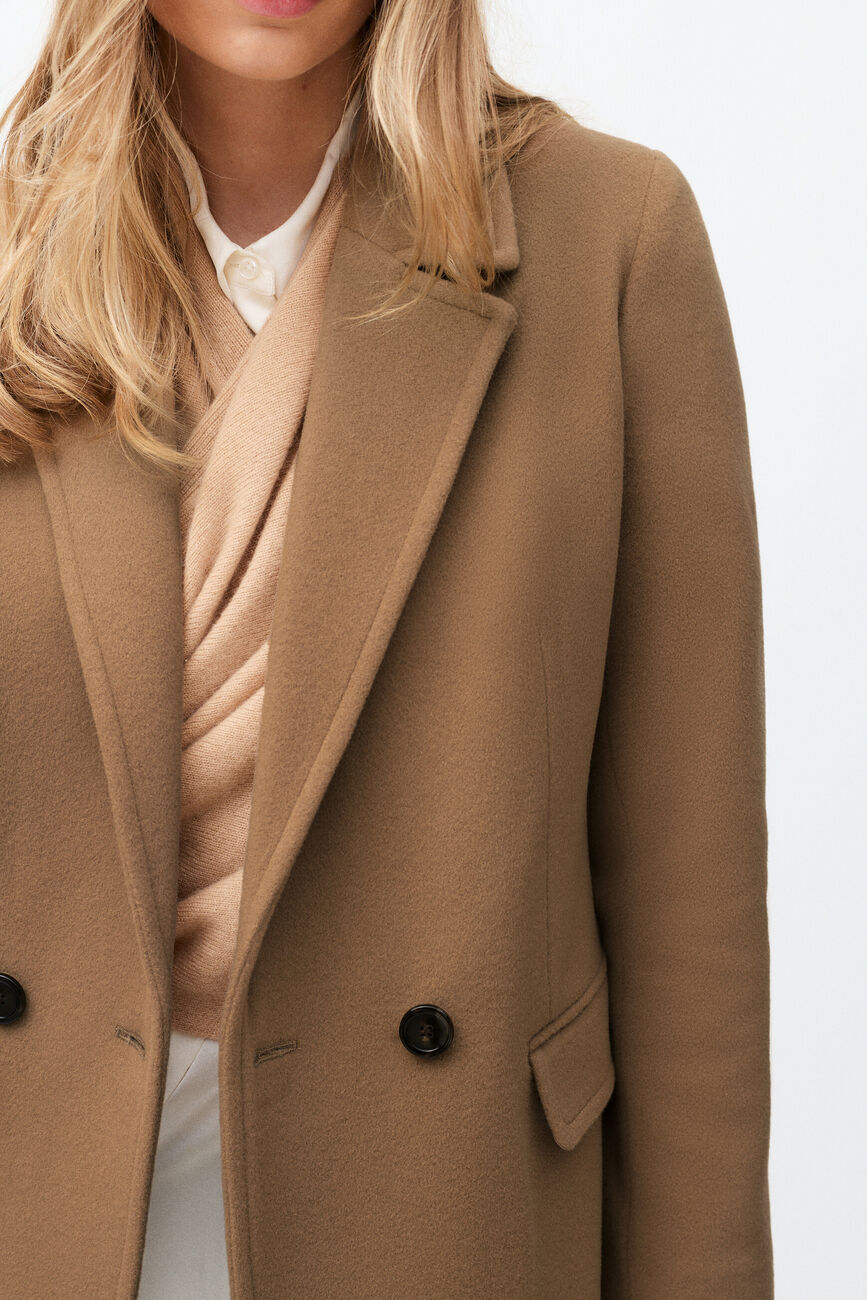 Cappotto gregory cammello donna