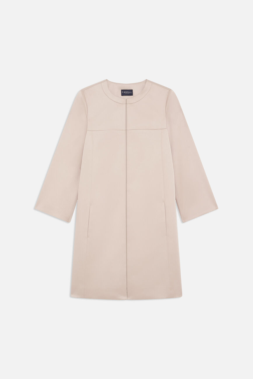Manteau Gjessy couleur or femme