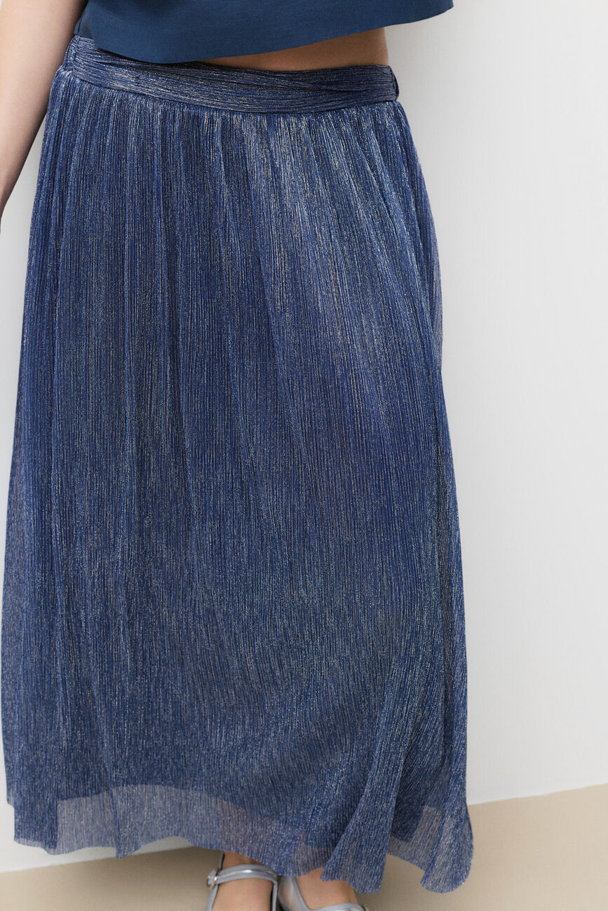 Falda Jguestie azul oscuro mujer