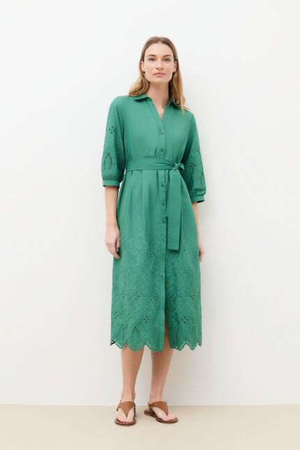 Robe Romy vert femme