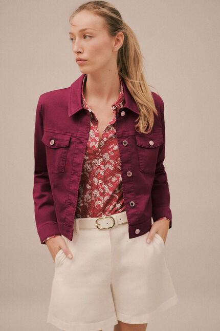 Short Simeo ecru femme