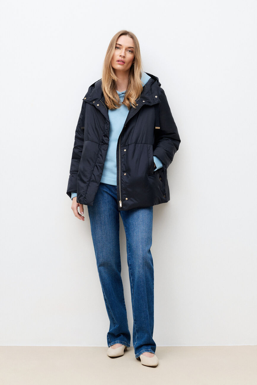 Cappotto Galixe blu navy donna