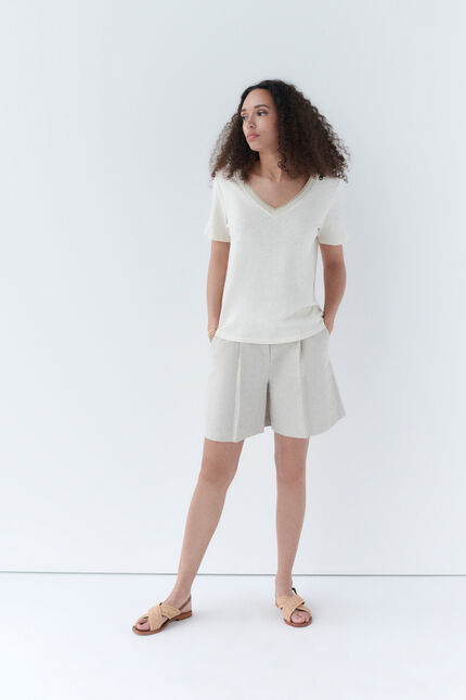 T-shirt Jin sabbia donna