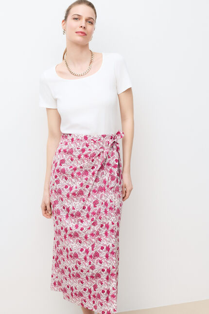 Jupe Jeleste bordeaux femme