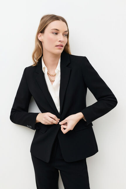Blazer vantea noir femme