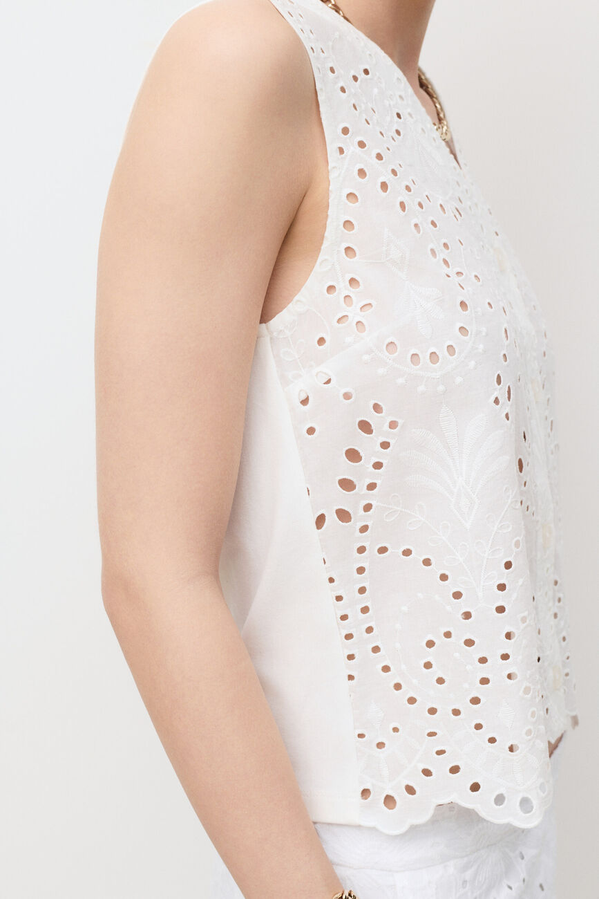 Camiseta Tjonathan crudo mujer