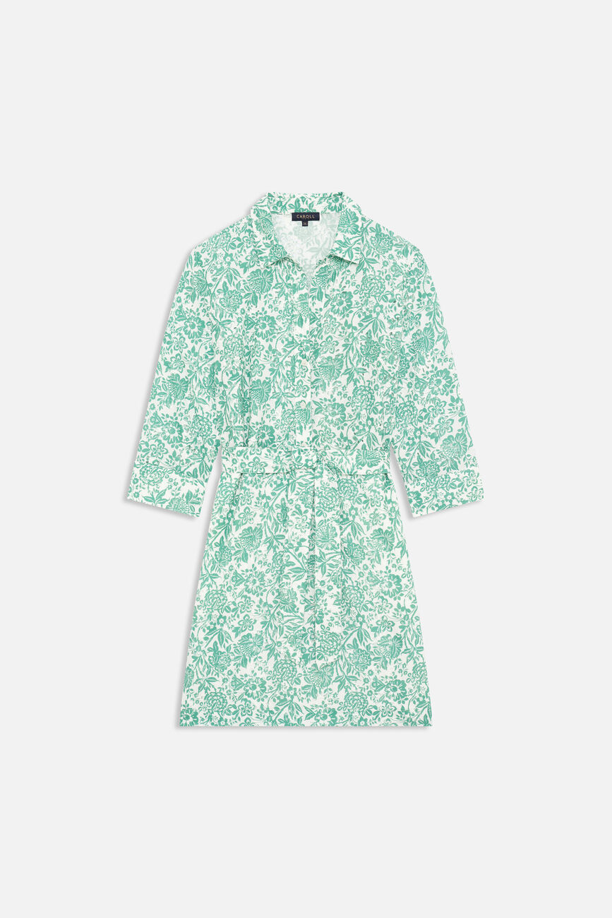 Robe Rlaurane vert femme