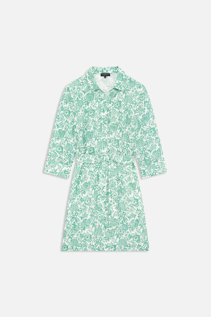 Robe Rlaurane vert femme