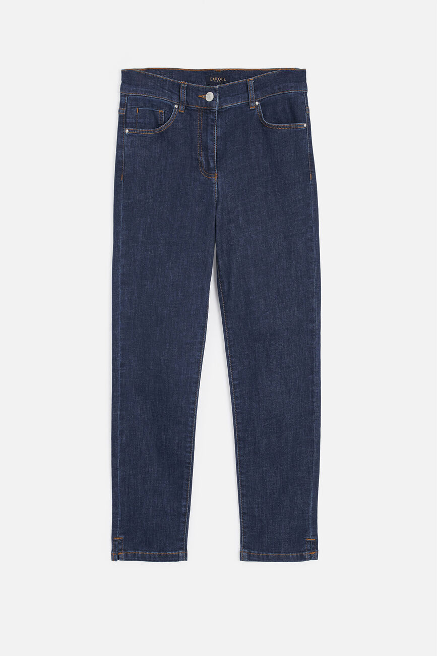 jean pantacourt caleb b denim double stone femme