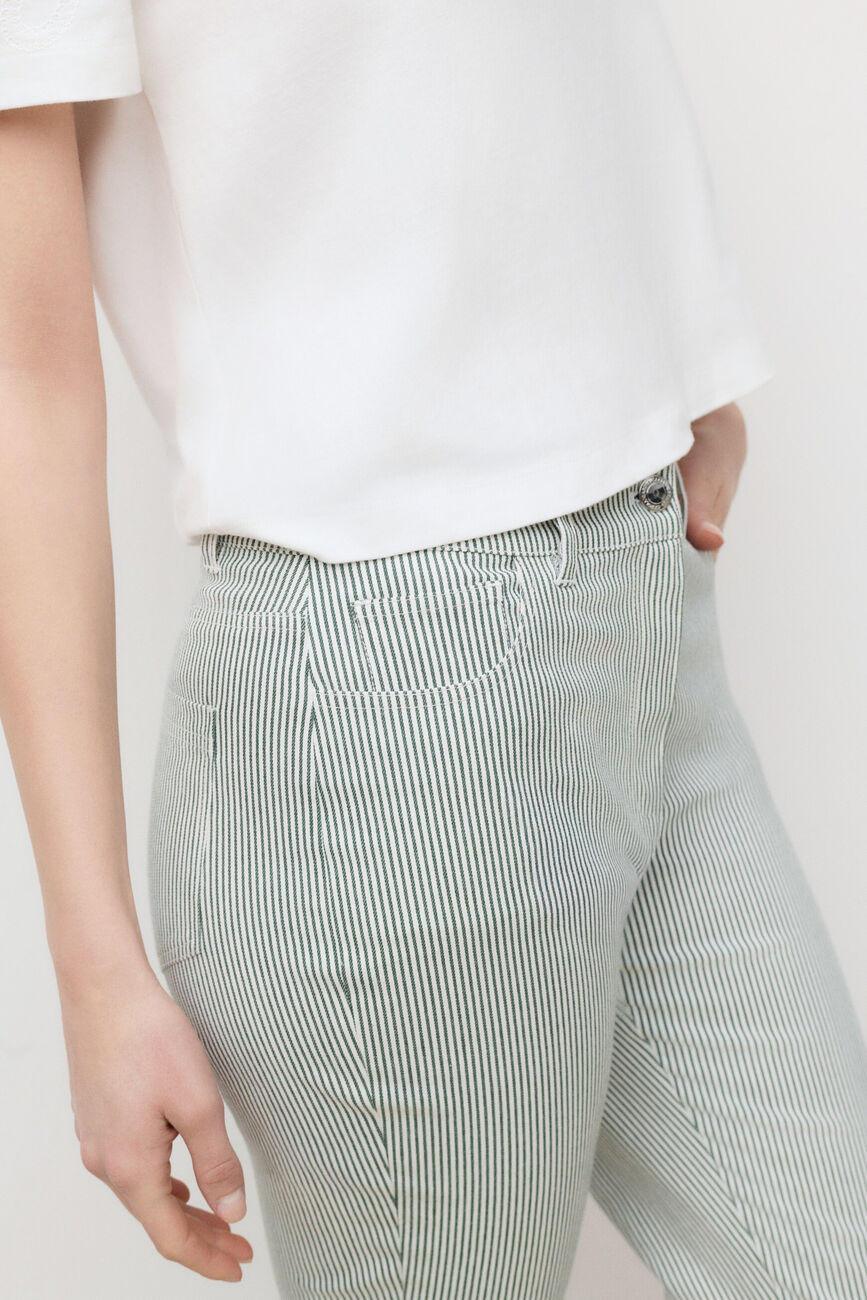 Pasonata3 trousers dark green woman