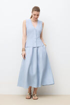 Cardigan Davina light blue woman