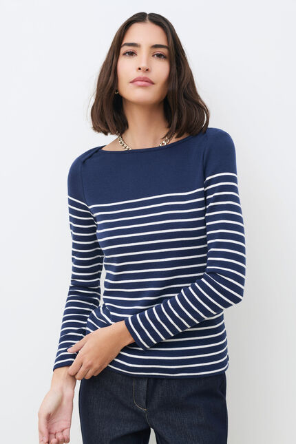 T-shirt Tcruise bleu marine femme