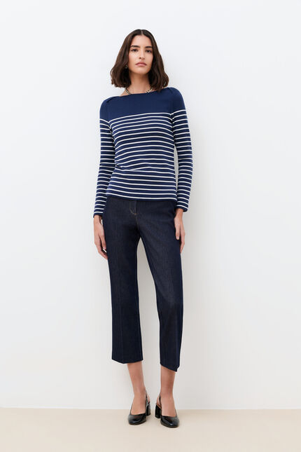 T-shirt Tcruise bleu marine femme